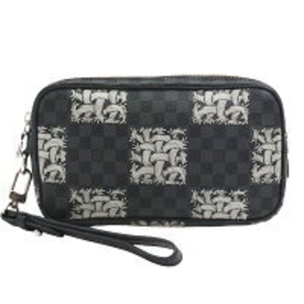 Louis Vuitton Damier Graphite Black Pochette Volga Christopher Nemeth